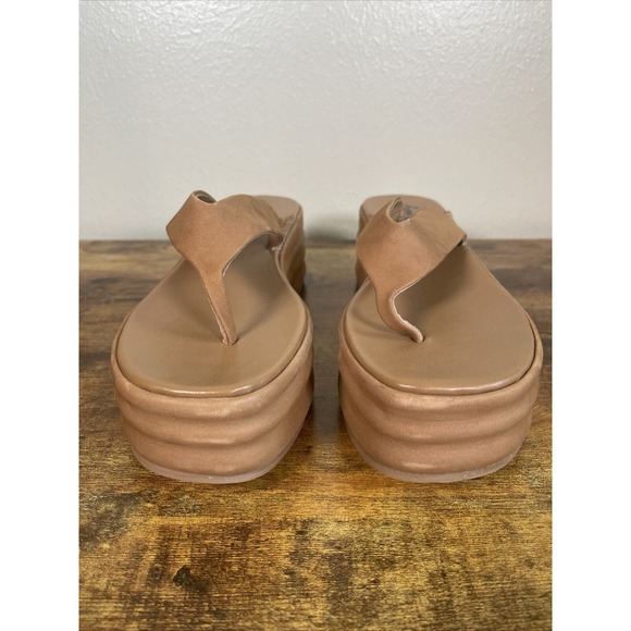 Free People Tan Platform Sandals - Picture 2 of 14